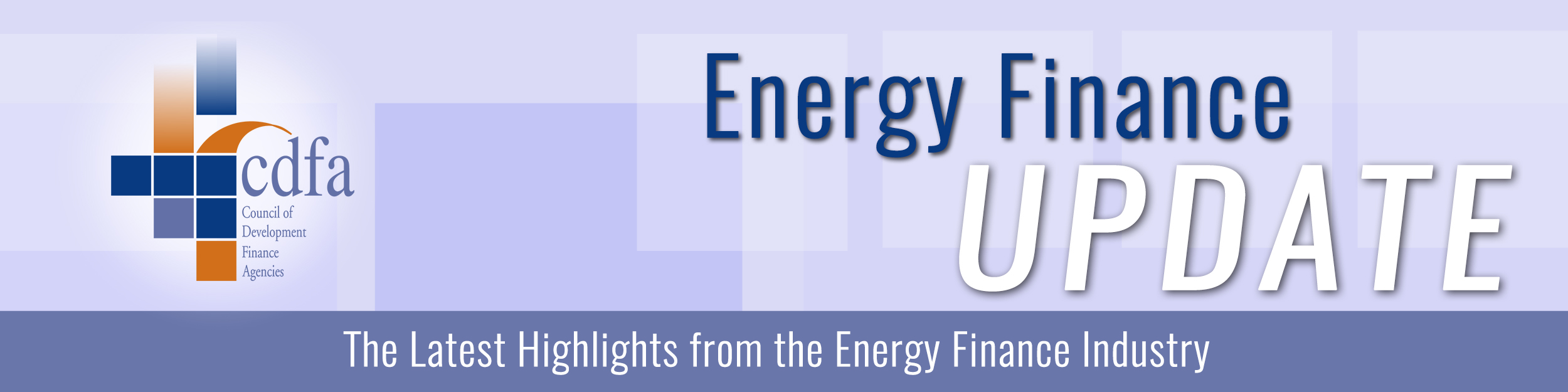 Energy & Water Finance Update