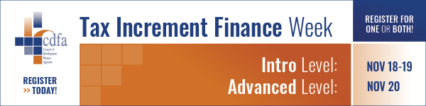Intro Tax Increment Finance Course