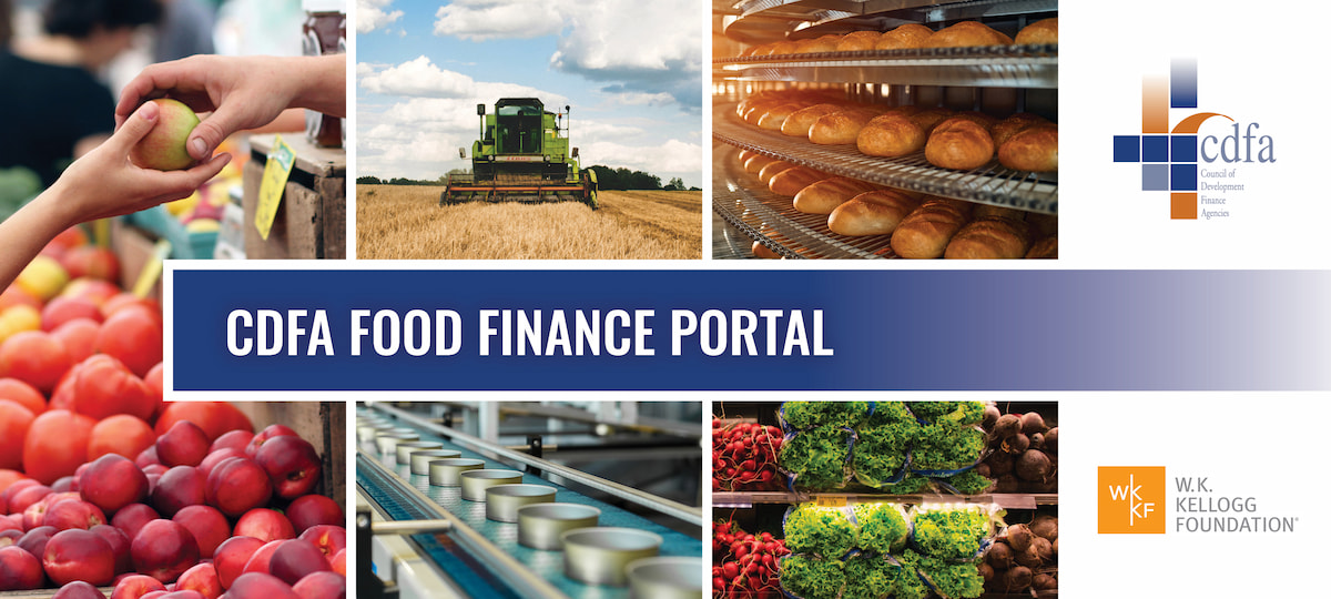 CDFA Food Finance Portal, supported by W.K. Kellogg Foundation