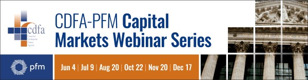 CDFA-PFM Capital Markets Webinar Series: Mitigating Default Risk with Bond Guarantee Programs