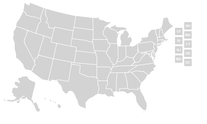 USA map